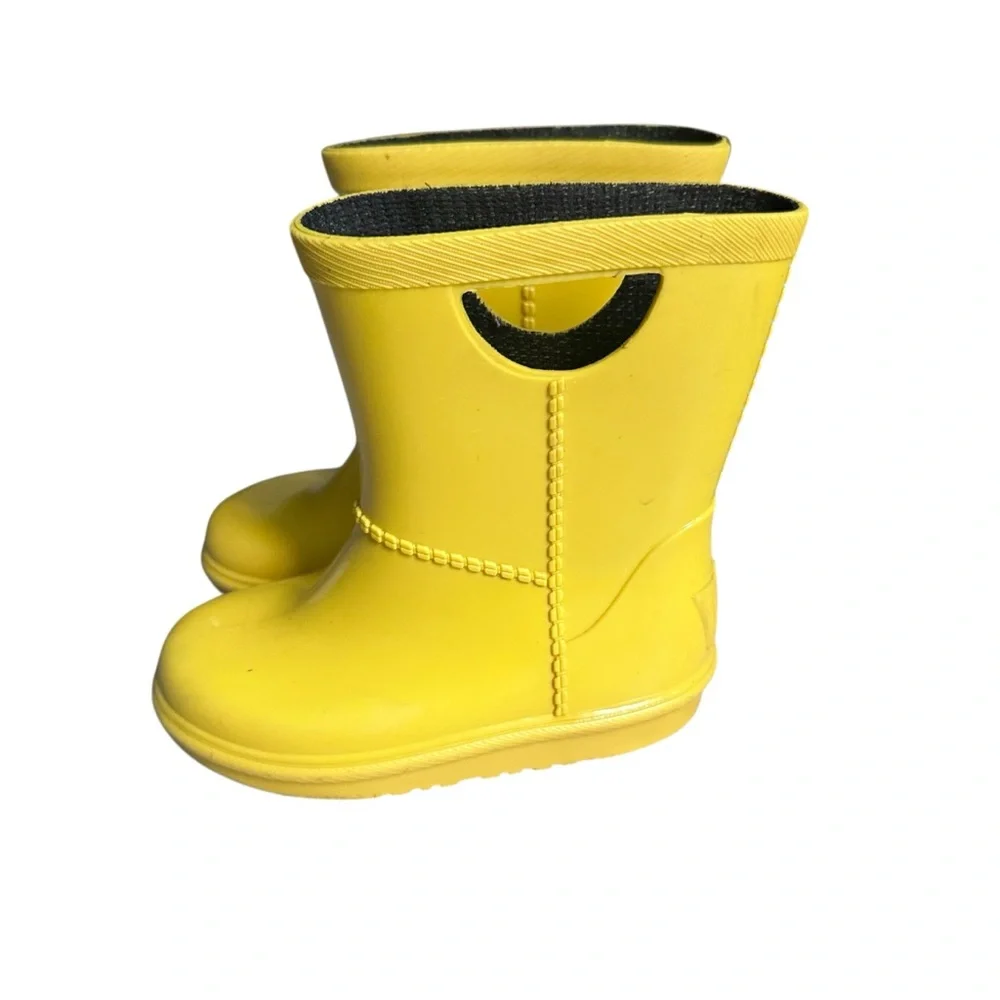 UGG Toddler‎ Rahjee Yellow Rain Boots Size 8